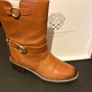 Vince Camuto Women's Brown Heeled Boots